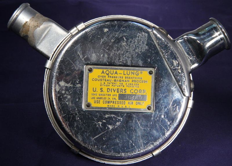 Aqua Lung 1954 - 1957 DX CAN - Box Bottom / Box Top Only