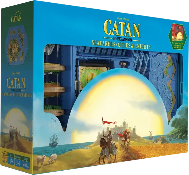 Catan 3D Expansion: Seafarers and Cities &amp; Knights