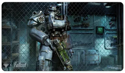 Fallout Puresteel Paladin Standard Gaming Playmat - Ultra Pro Playmats