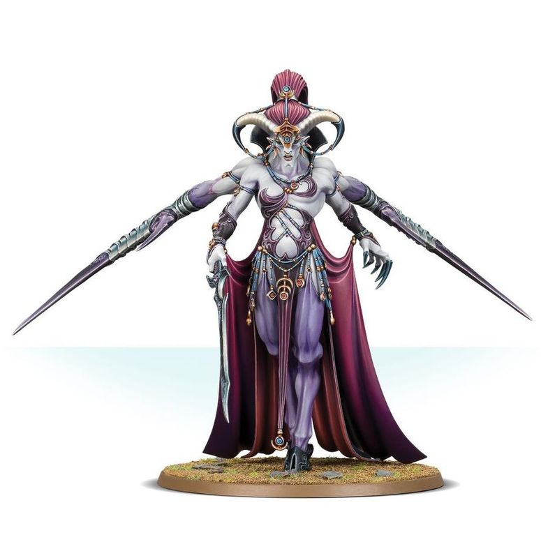 Warhammer Age of Simar Hedonites of Slaanesh Keeper of Secrets