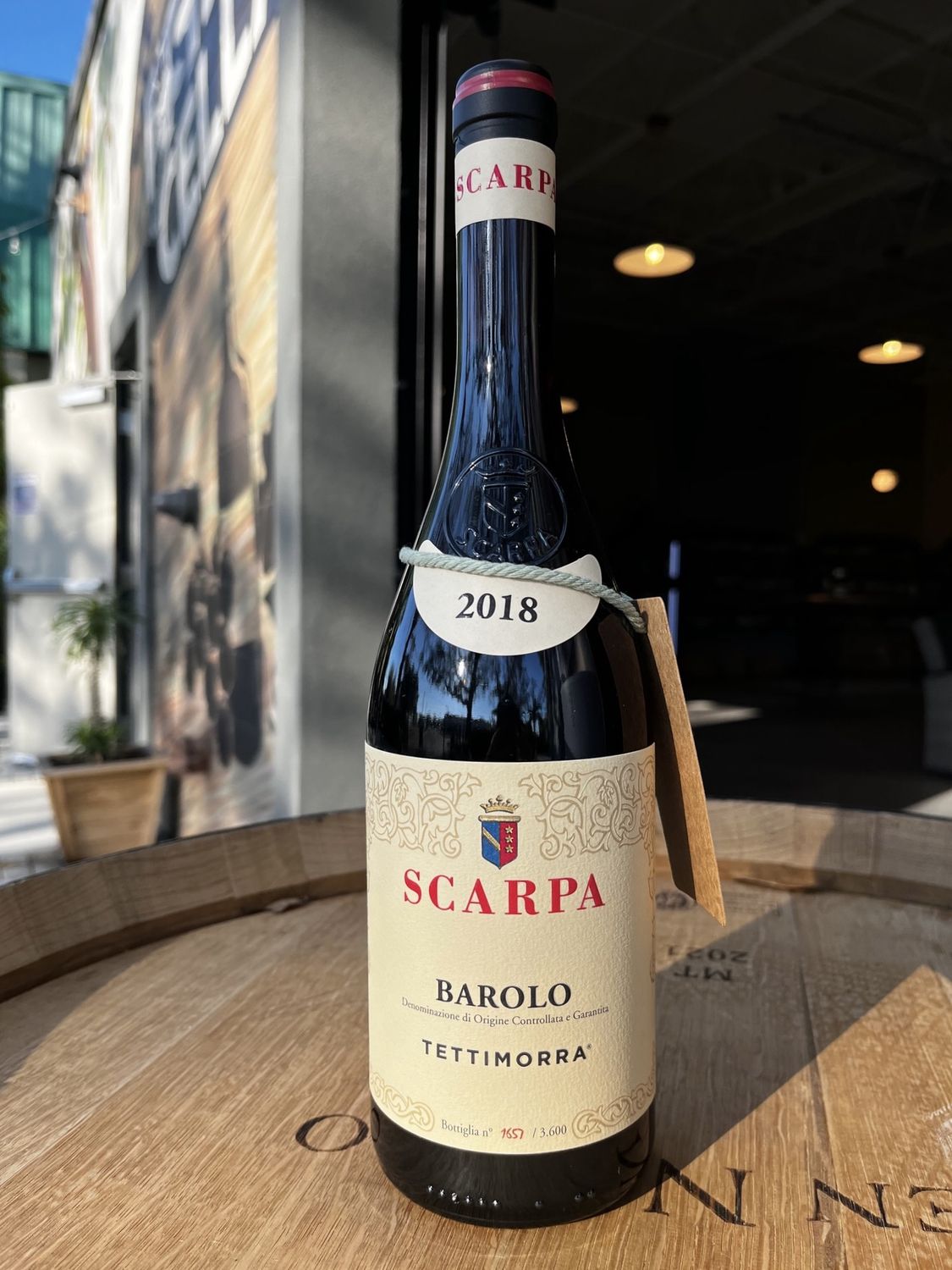 2018 Scarpa, Barolo 'Tettimorra', Piedmont, Italy