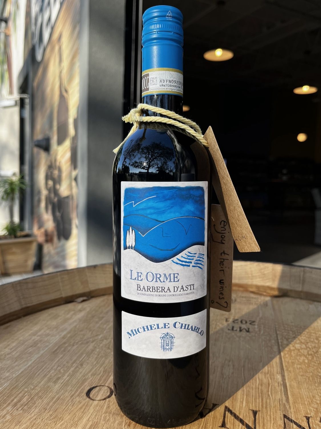 2021 Michele Chiarlo, Barbera d'Asti 'L'Orme', Piedmont, Italy