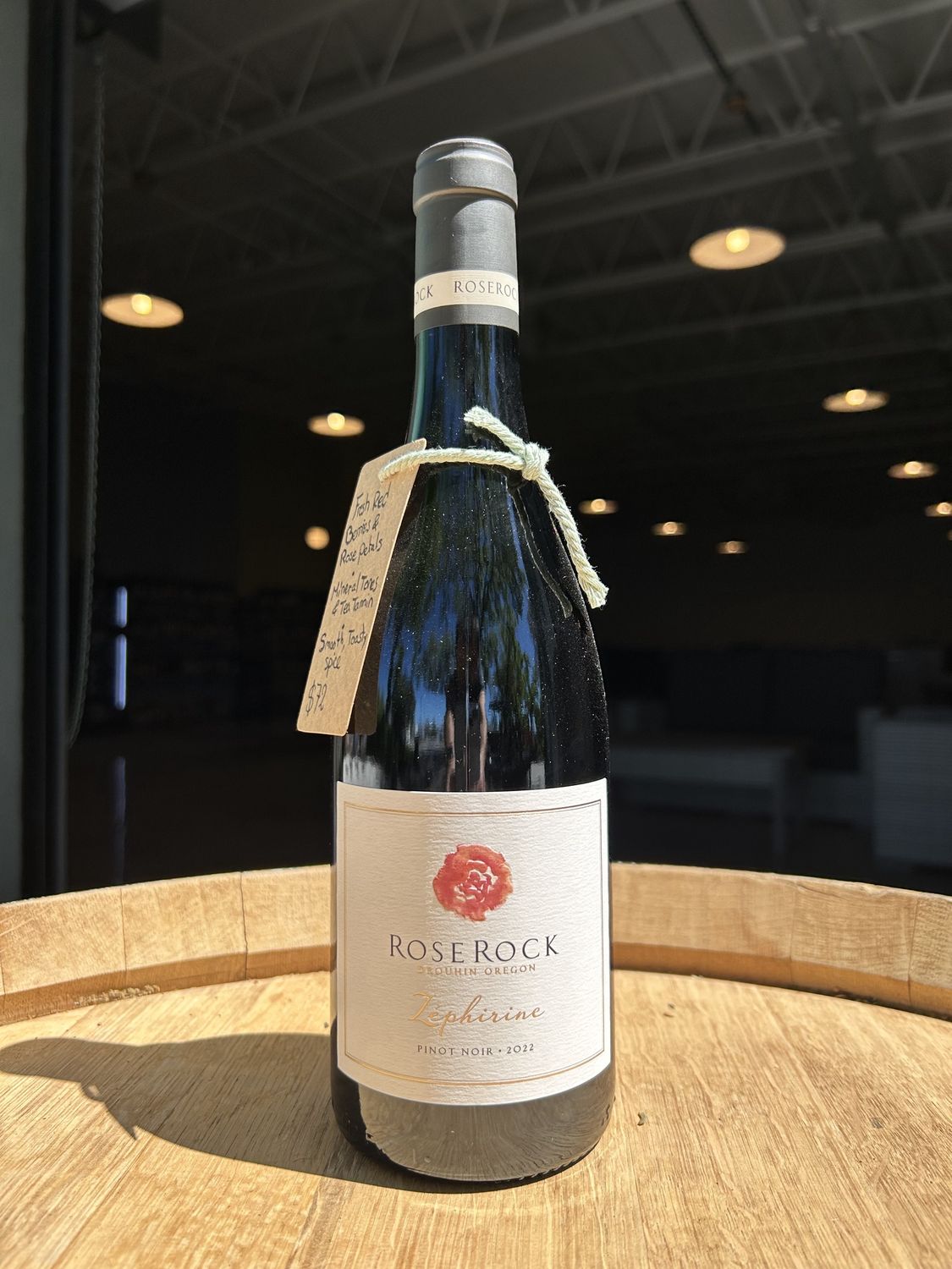 2022 Domaine Drouhin, 'Roserock Zephirine' Pinot Noir, Eola-Amity Hills, Willamette Valley, Oregon, USA