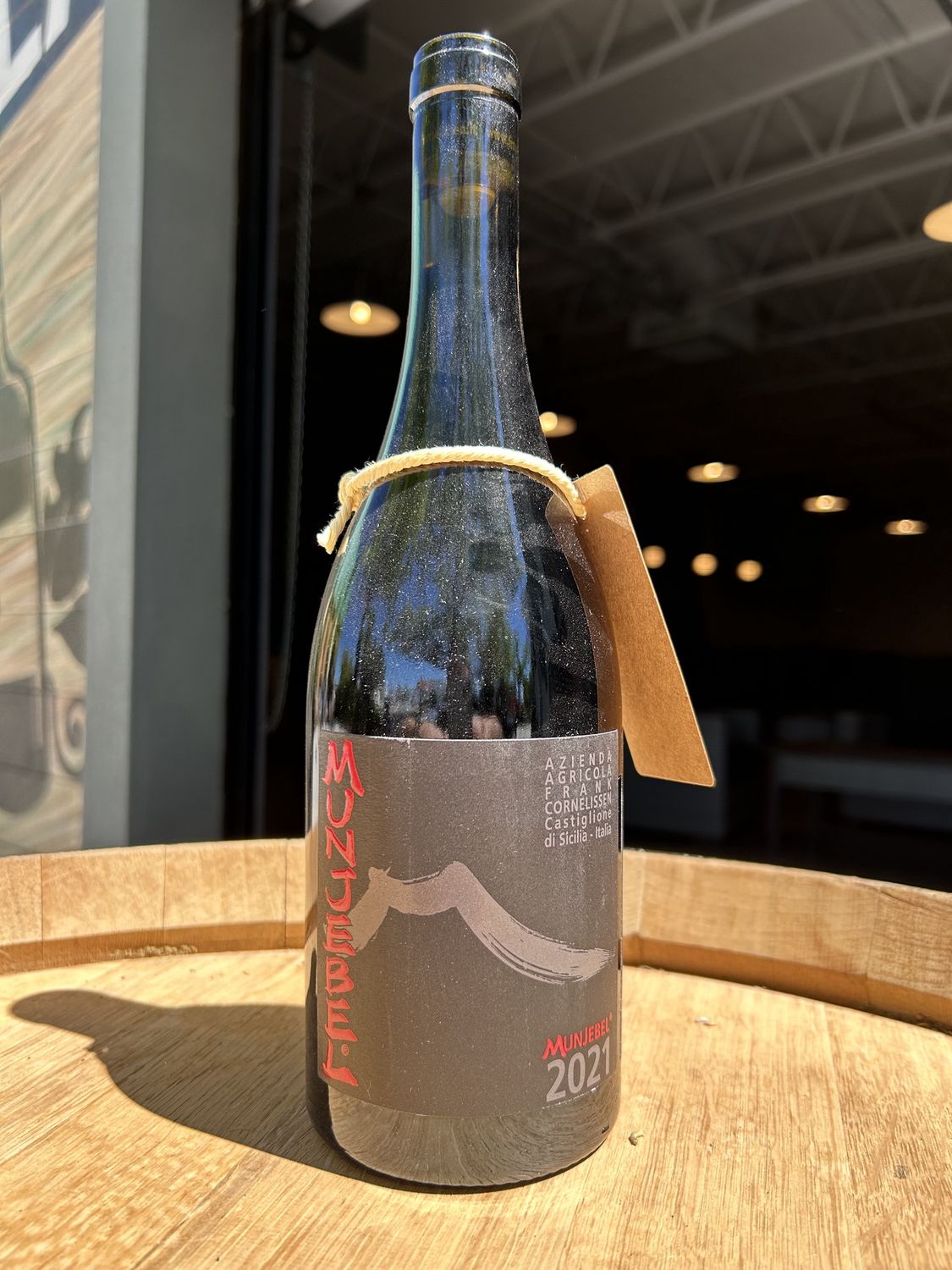 2022 Frank Cornelissen, Munjebel Terre Siciliane, Sicily, Italy