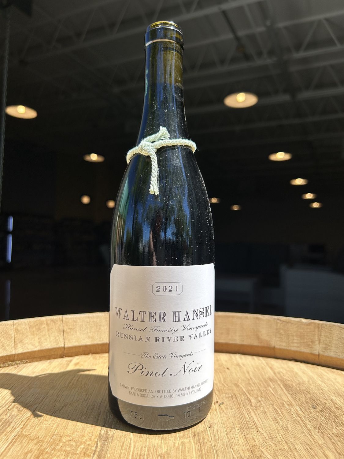 2021 Walter Hansel, Estate Pinot Noir, Russian River Valley, Sonoma County, CA