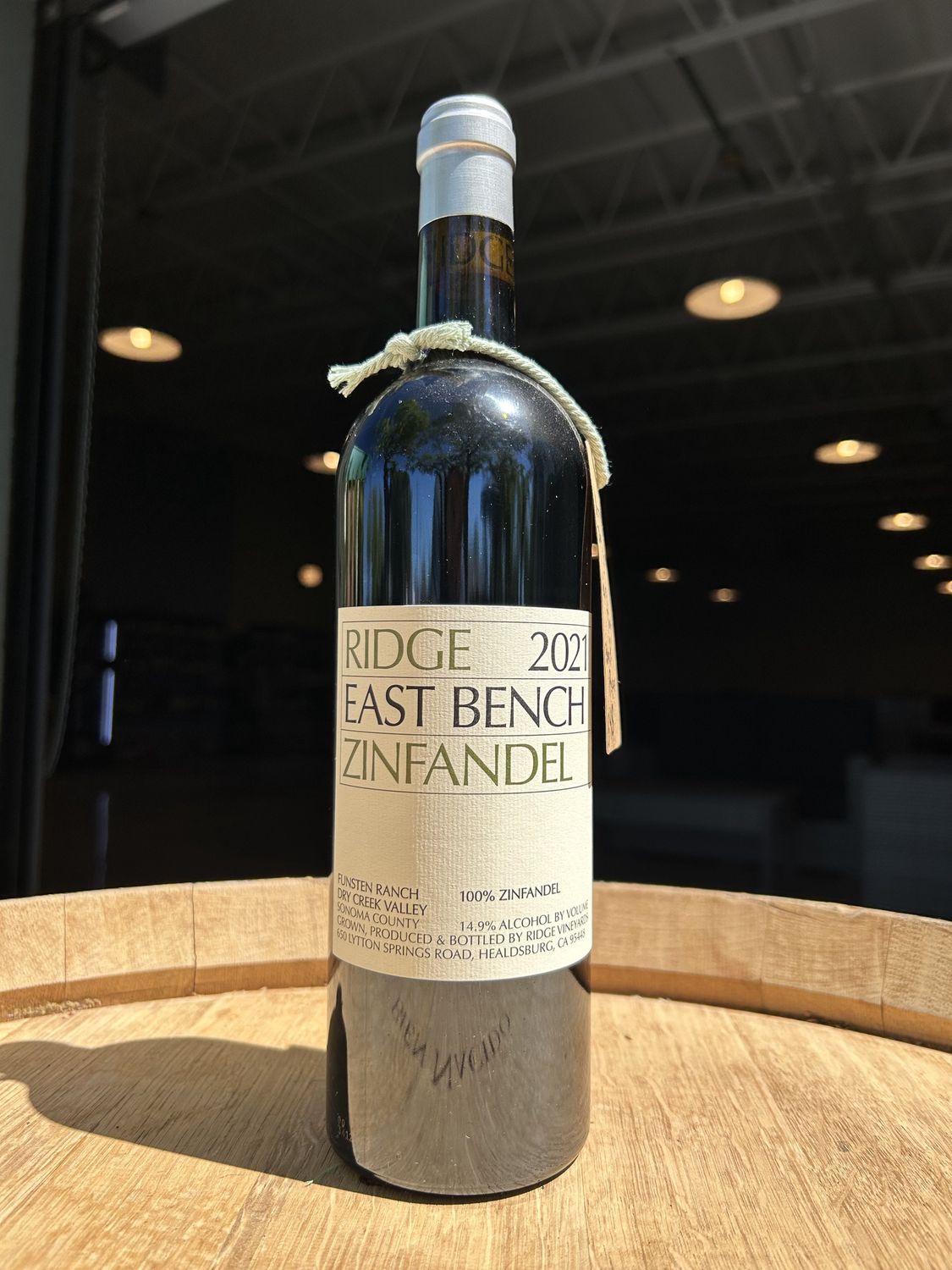 2023 Ridge, 'East Bench' Zinfandel, Dry Creek Valley, Sonoma County, CA