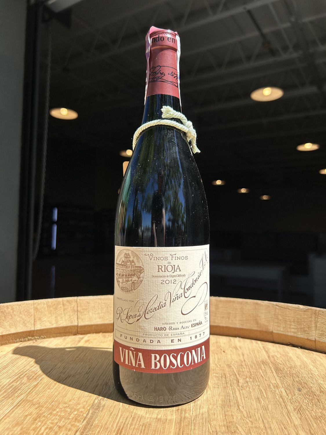 2012 López de Heredia, Viña Bosconia Reserva, Rioja, Spain