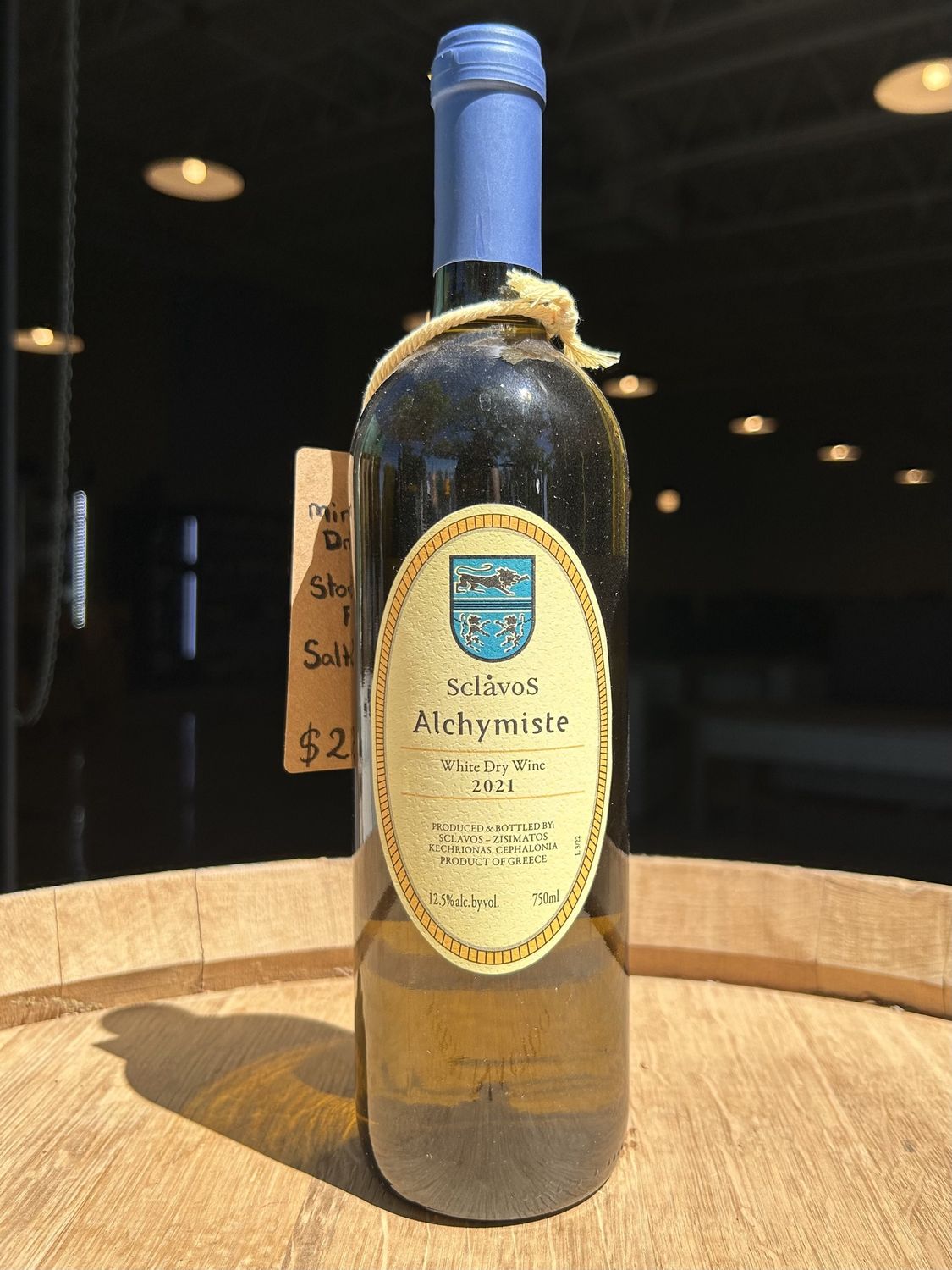 2021 Sclavos, 'Alchymiste' White Blend, Cephalonia, Greece