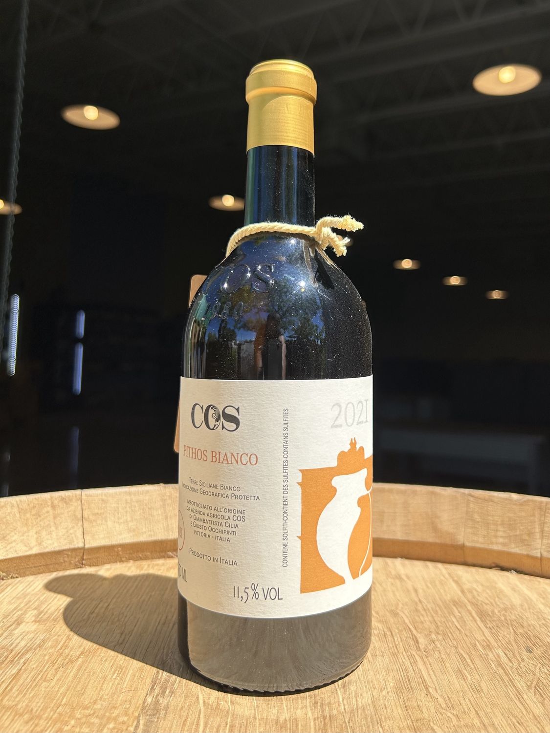 2021 COS, Pithos Bianco, Sicily, Italy