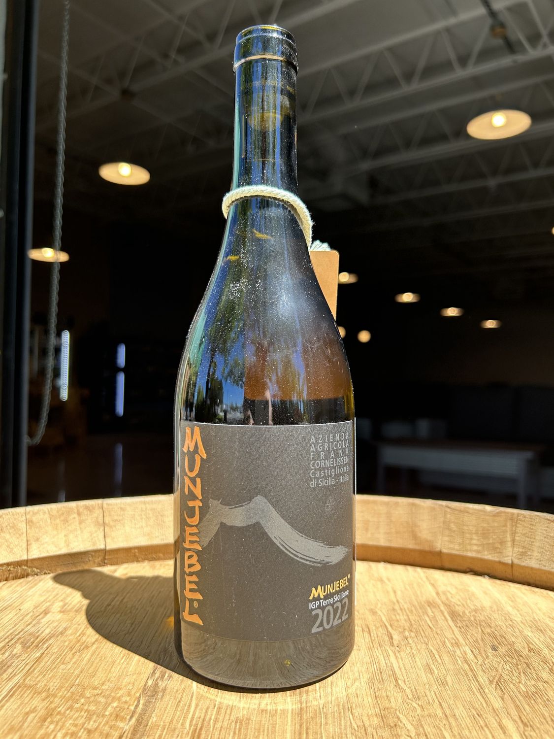 2022 Frank Cornelissen, Munjebel White, Terre Siciliane, Sicily, Italy