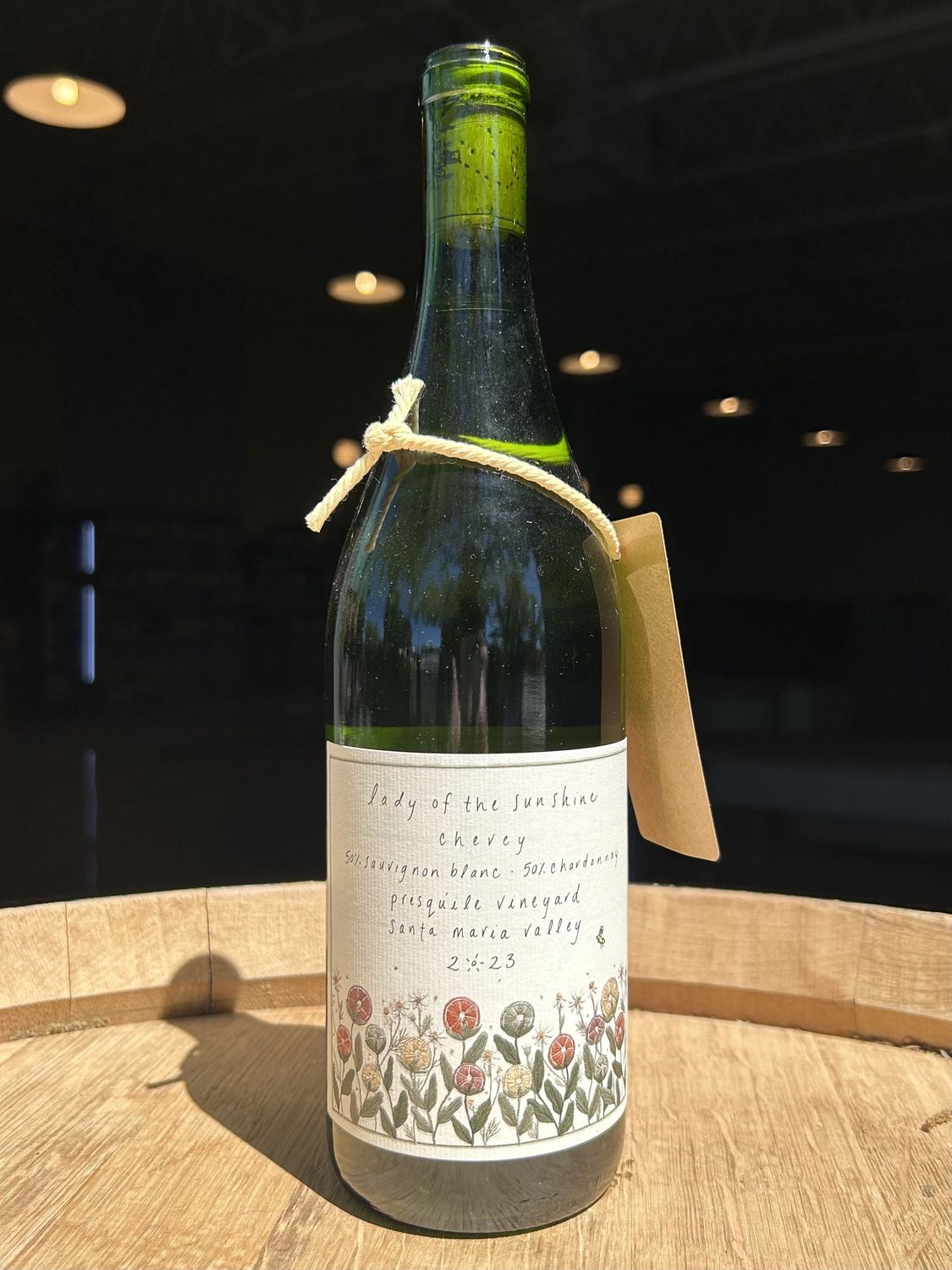 2024 Lady of the Sunshine, 'Chevey' white blend, Presquile Vineyard, Santa Maria Valley, CA