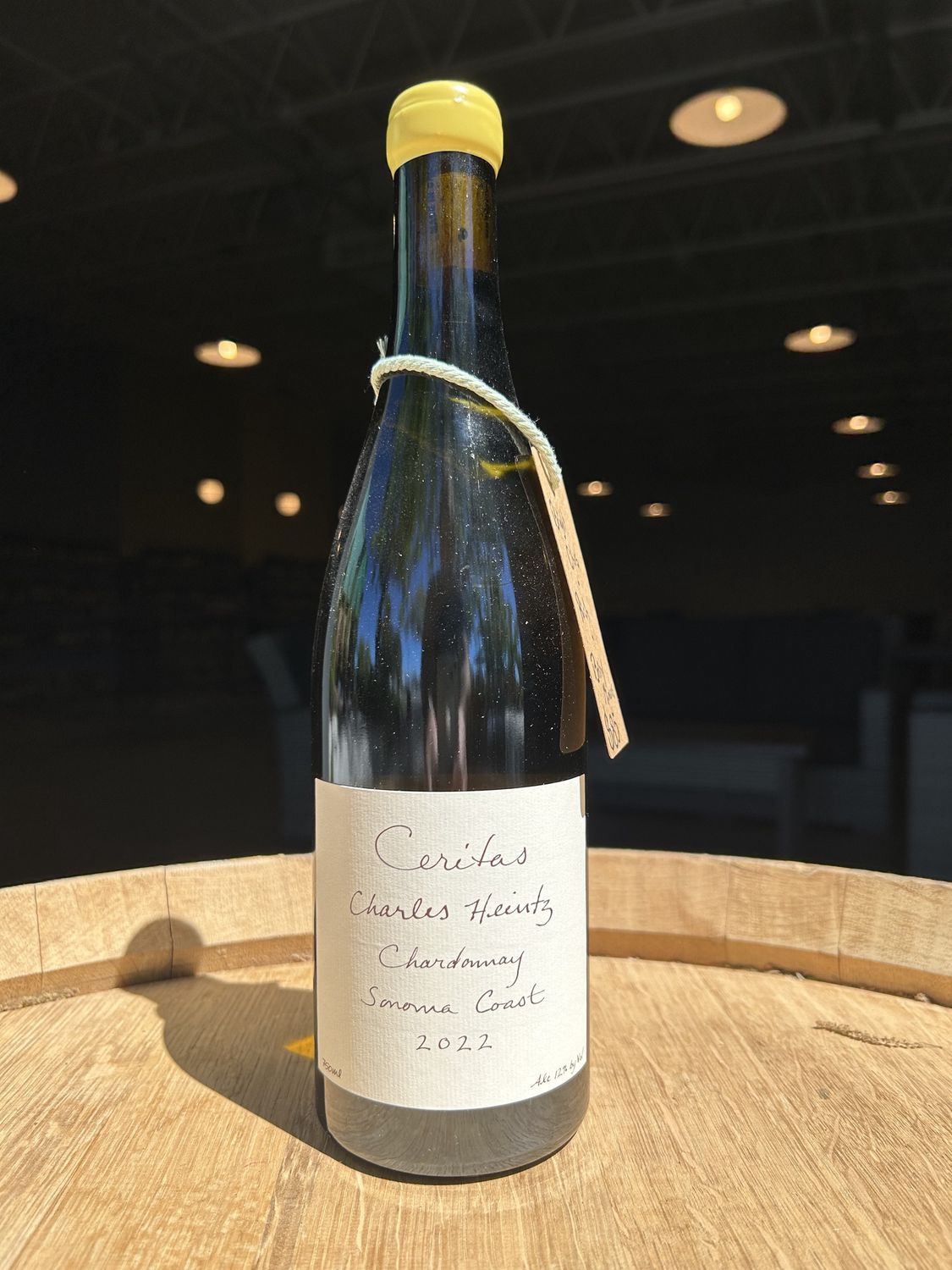 2022 Ceritas, Chardonnay 'Charles Heintz Vineyard', Sonoma County, CA, USA