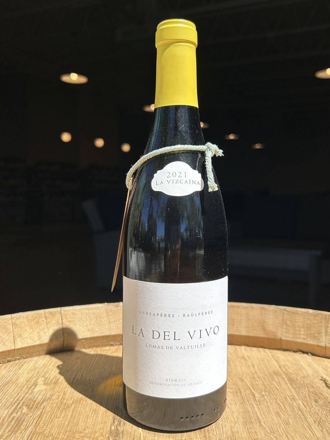 2021-22 La Vizcaina de Viños by Raúl Pérez, 'La Del Vivo' Blanco, Bierzo, Spain