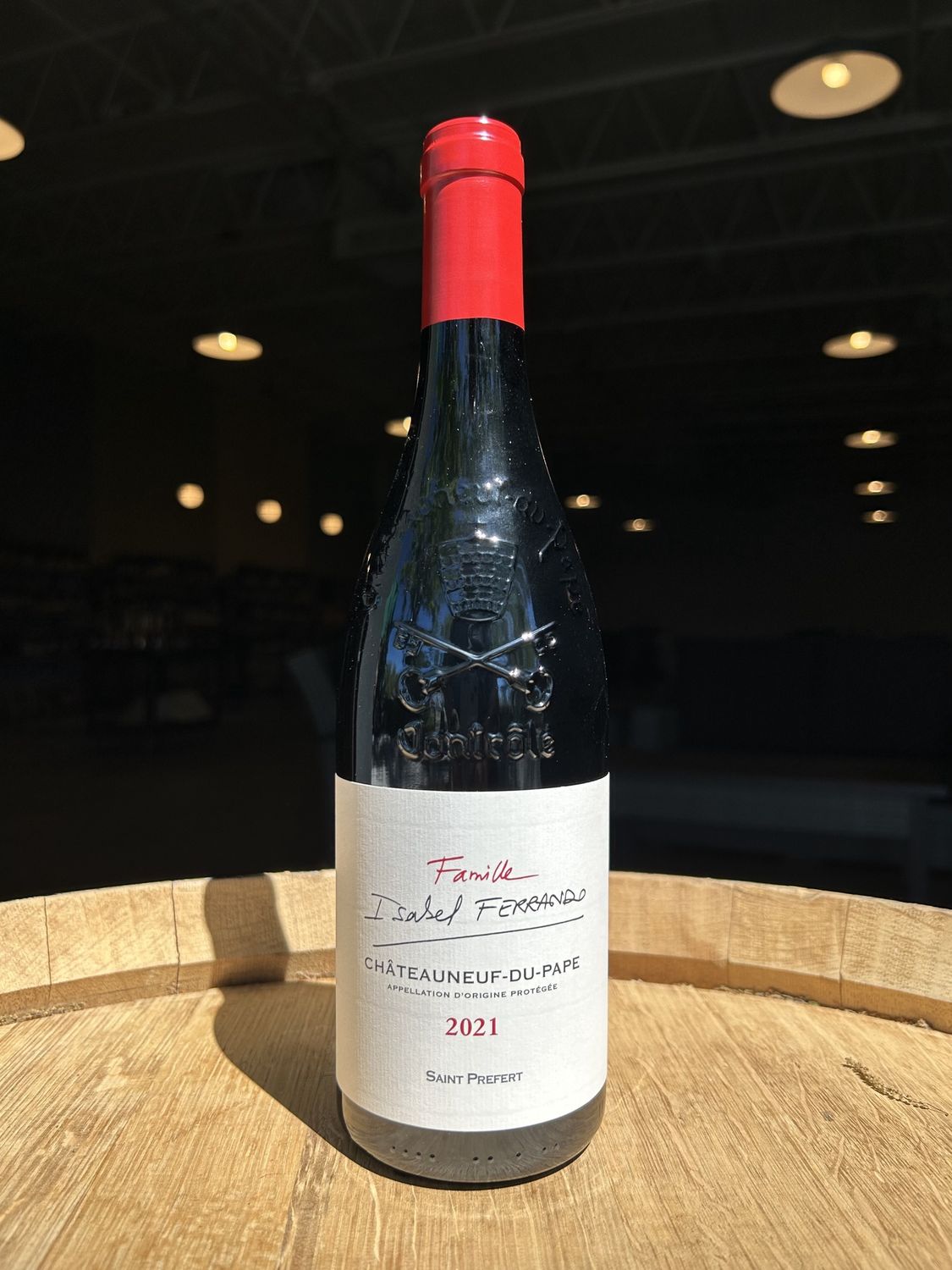 2021 Isabel Ferrando, Châteauneuf du Pape, Rhône Valley, France