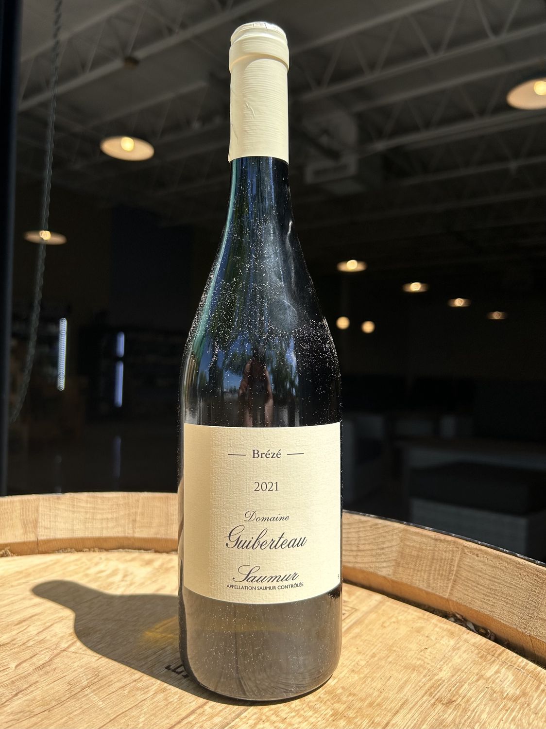 2021 Domaine Guiberteau, Brézé, Saumur Blanc, Loire Valley, France