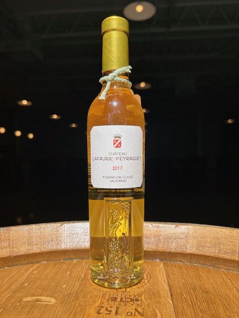 2017 Chateau Lafaurie-Peyraguey, Sauternes (375ML)1er Grand Cru Classe,  Bordeaux,France