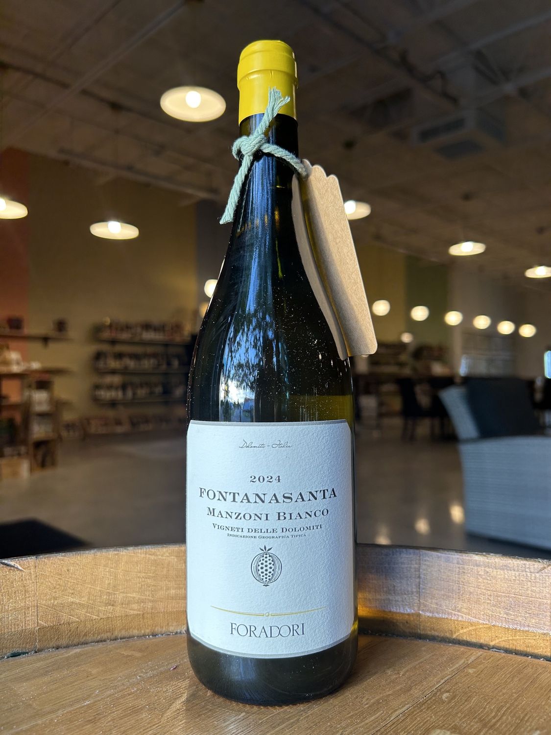 2024 Elisabetta Foradori, Manzoni Bianco, Fontanasanta, Alto-Adige, Italy