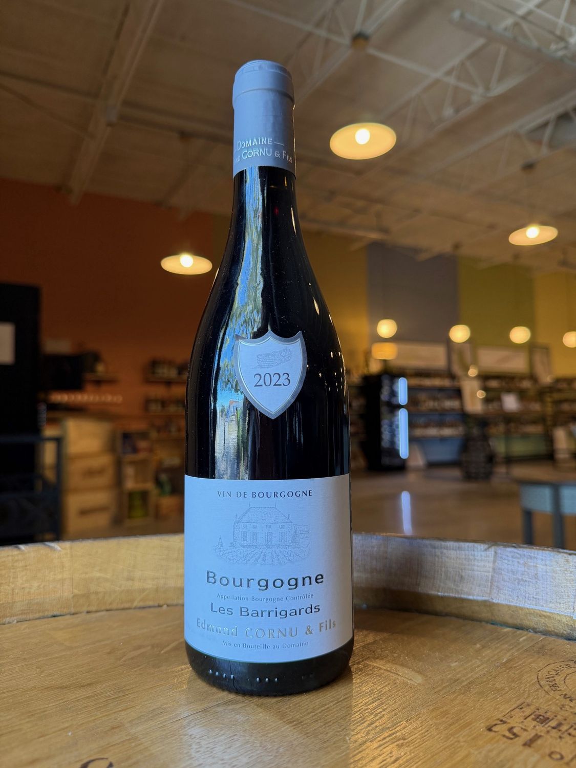 2023 Domaine Edmond Cornu, 'Les Barrigards', Bourgogne Rouge,  Cote de Beaune, Burgundy, France