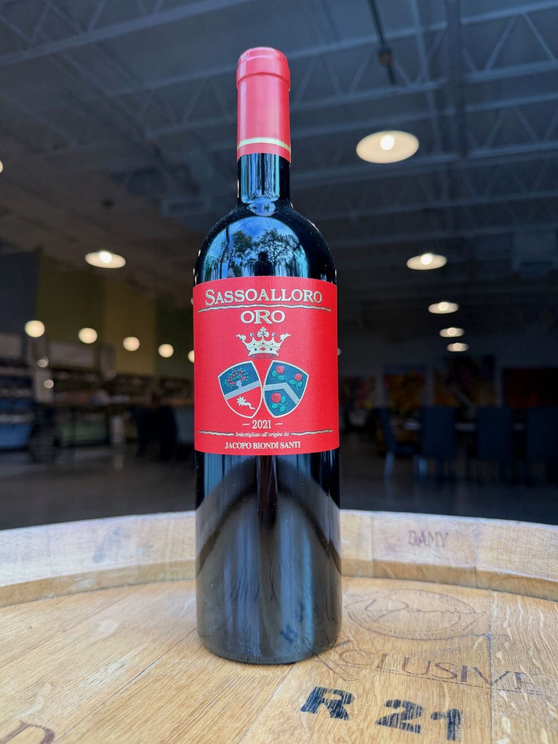 2021 Castello di Montepò, Biondi-Santi, Sassoalloro 'Oro', Tuscany, Italy