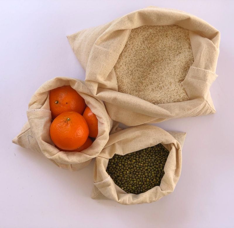 Cotton produce bags