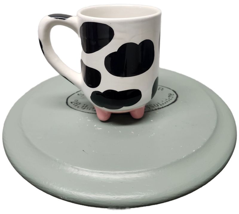 COW PRINT COFFEE MUG