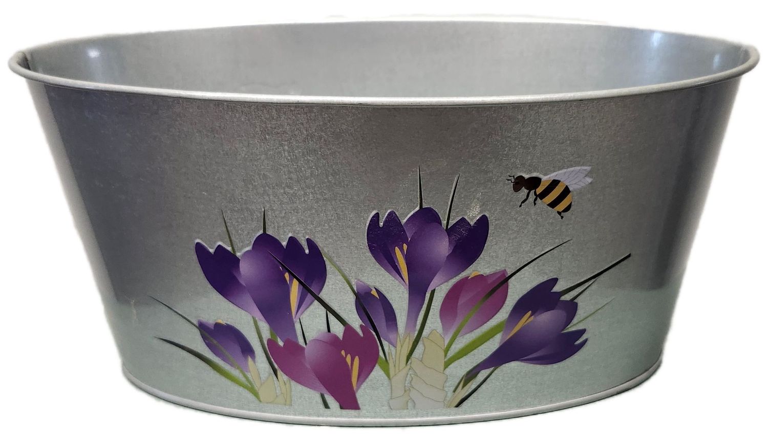 METAL POT - OBLONG 5X9&quot;