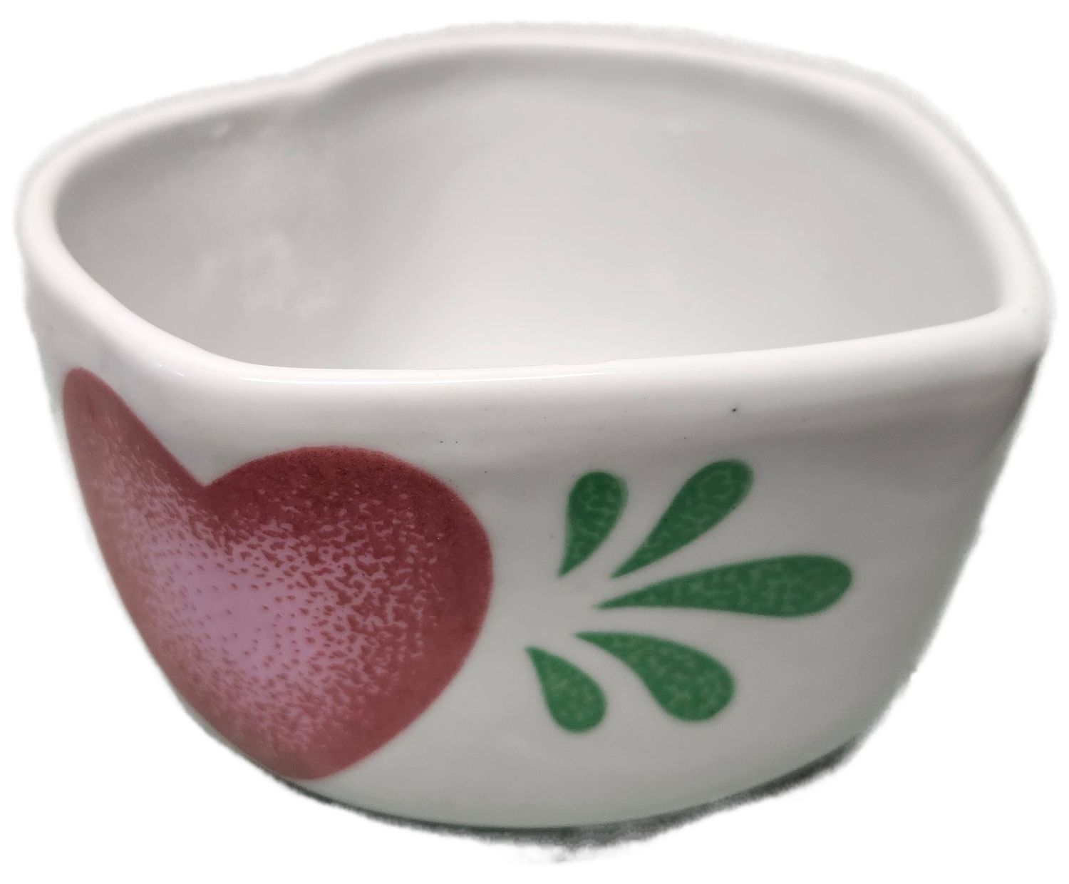 CERAMIC HEART POT 5&quot;