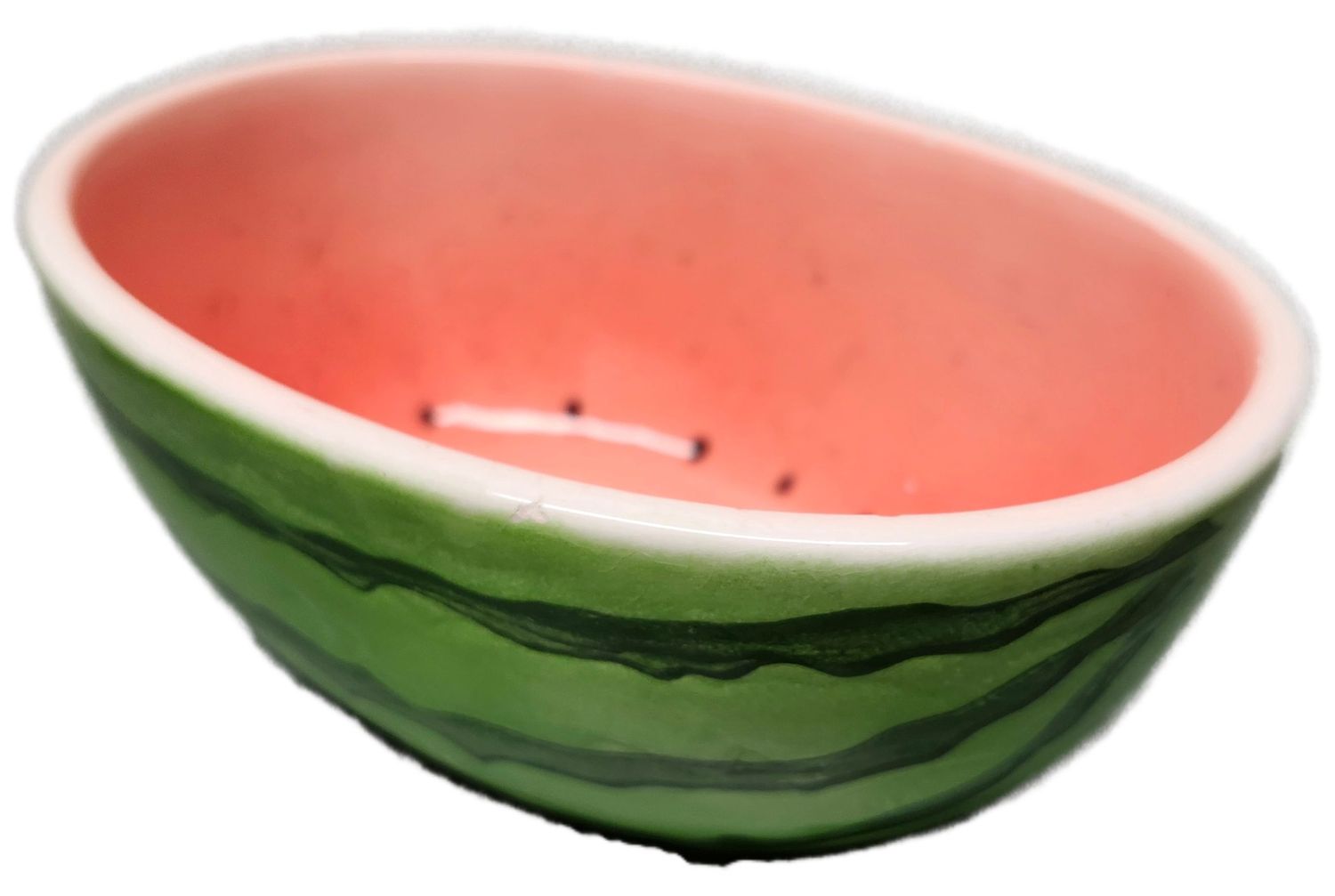 CERAMIC POT 6&quot; - WATERMELON