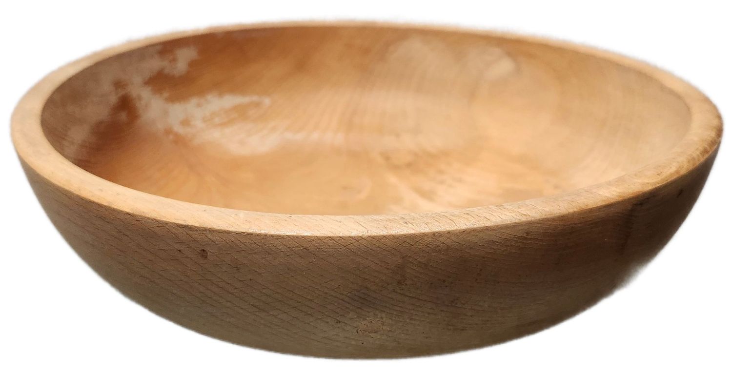 WOOD BOWL 10&quot; - LIGHT JAPAN