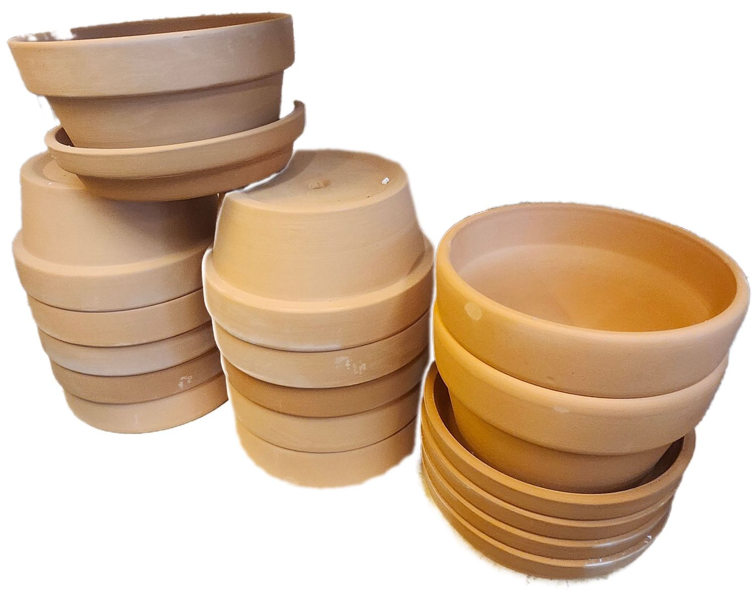 CLAY POT 4.4&quot; - SHALLOW
