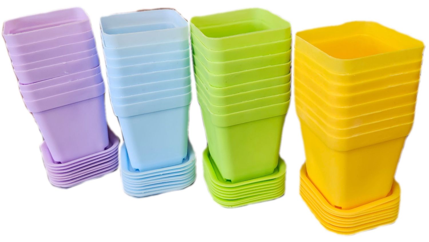 PLASTIC NURSERY POT 3&quot; - ASST