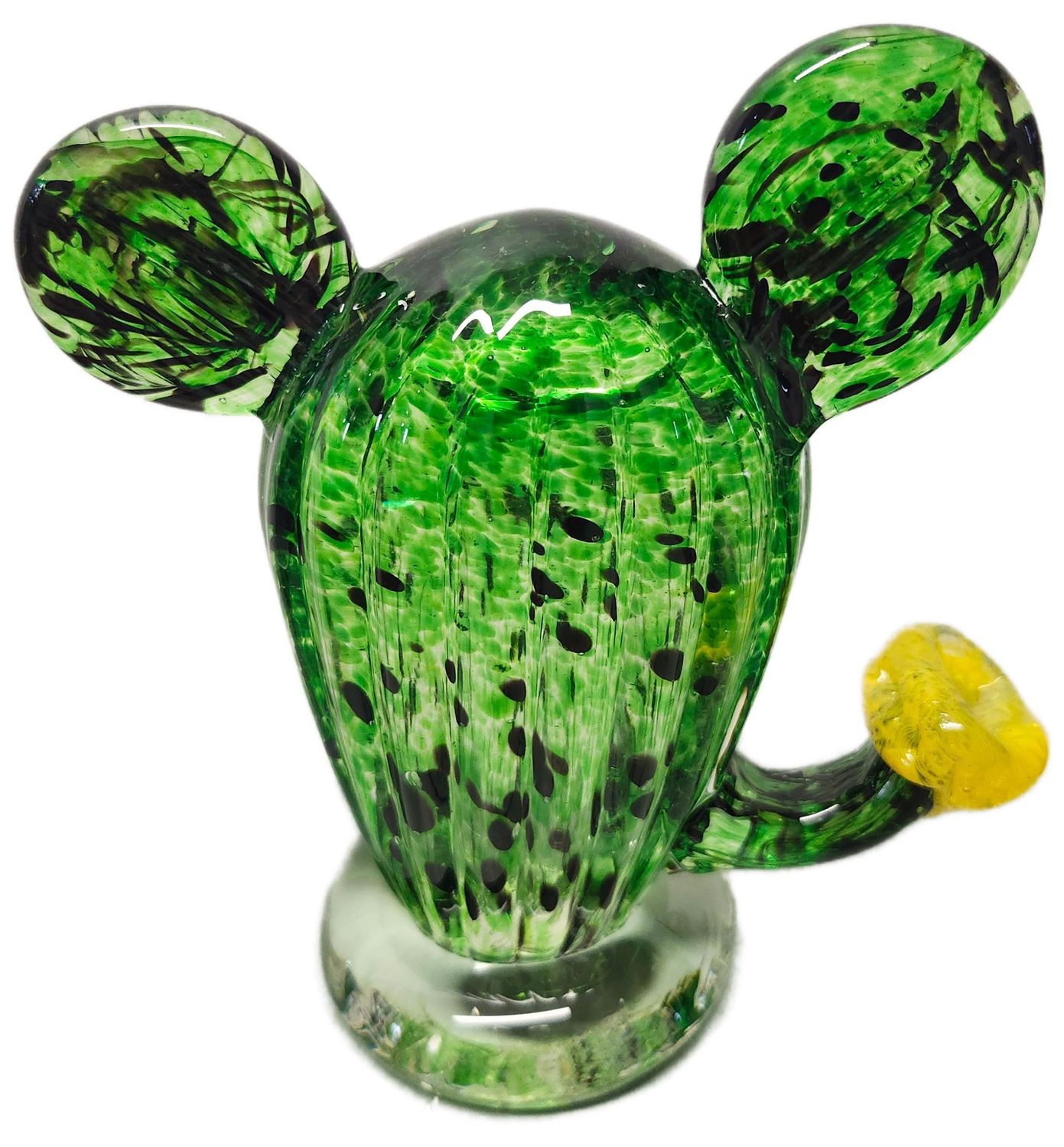 GLASS CACTUS STATUE