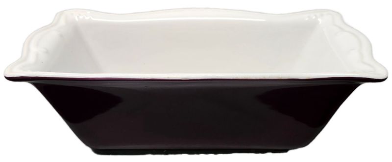 CERAMIC POT 5X11&quot; - PURPLE