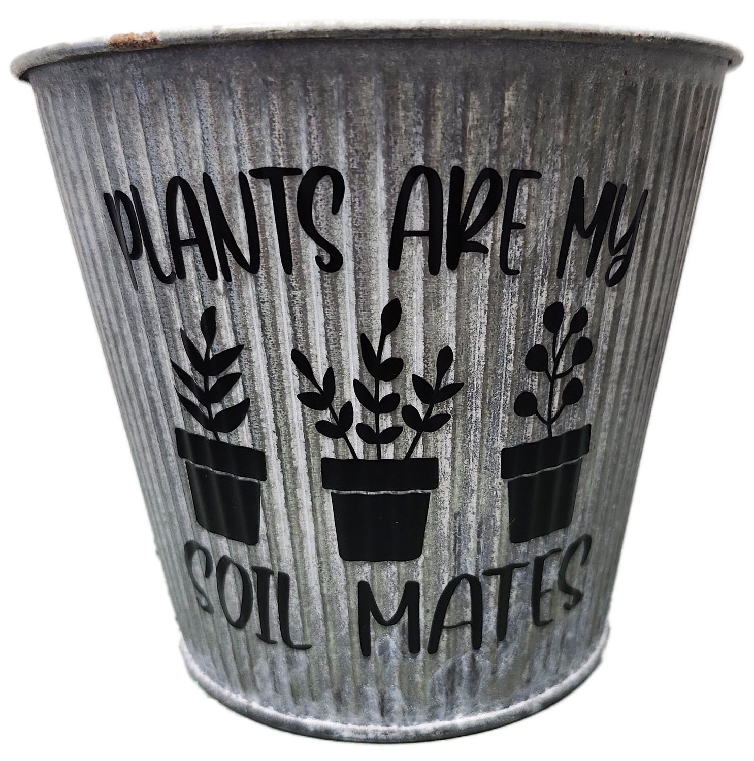 METAL POT 5&quot; - UPCYCLED