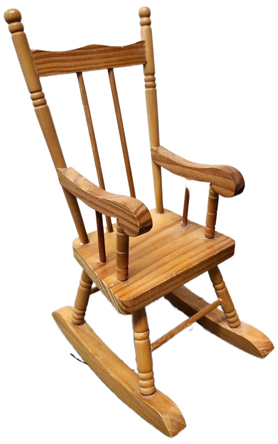 MINI WOOD ROCKING CHAIR 11&quot;