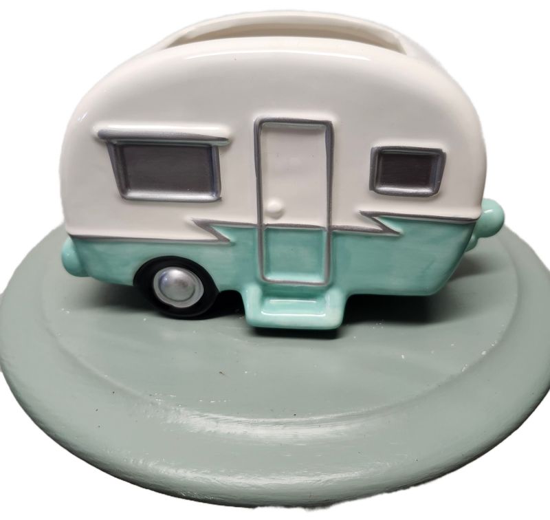 CERAMIC POT 5X8&quot; - CAMPER