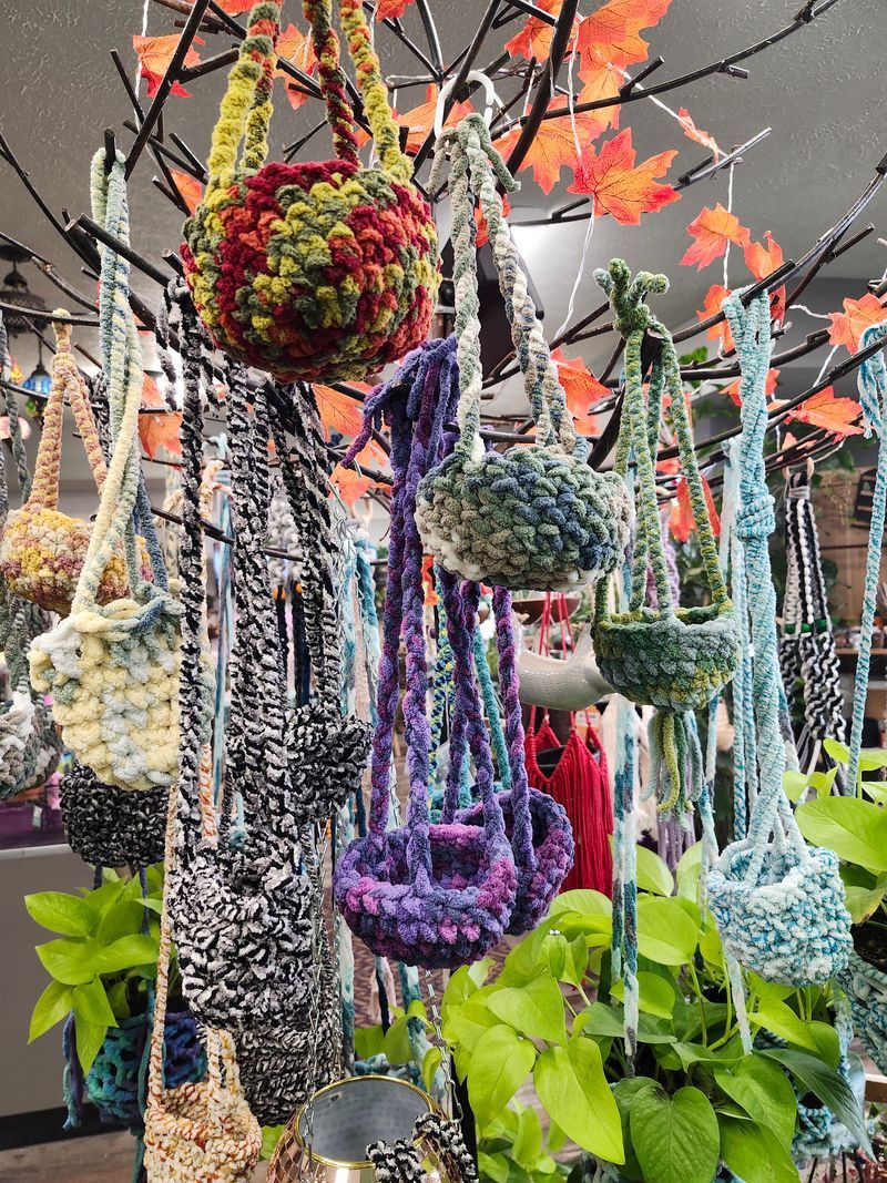 CROCHET PLANT HANGER - SMALL ASST