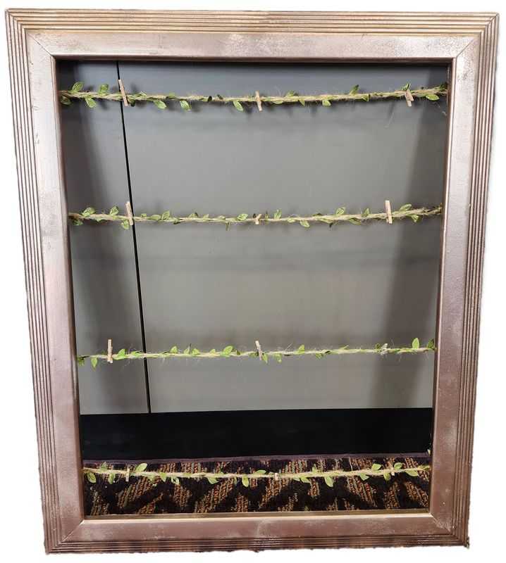 UPCYCLED FRAME - ROSE GOLD W/CLIPS