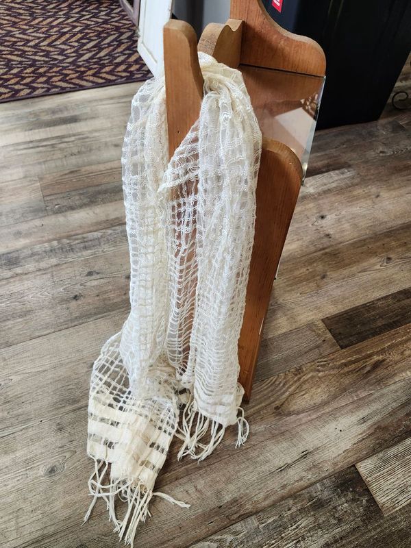 SCARF -WHITE