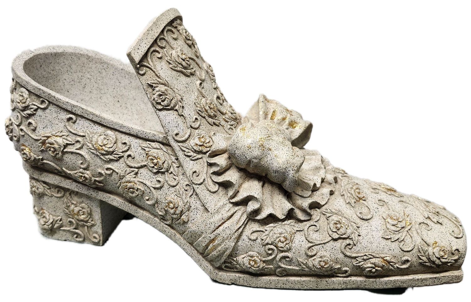 RESIN POT 12&quot; - RENIASSANCE SHOE