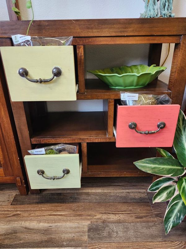 SHELF W/DRAWERS 28X31&quot; - MULTI