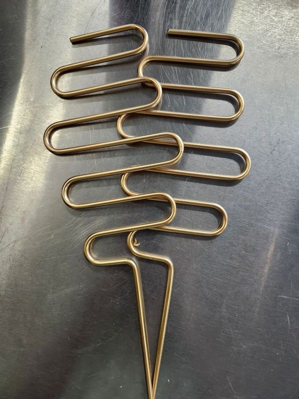 METAL TRELLIS 13&quot; - GOLD