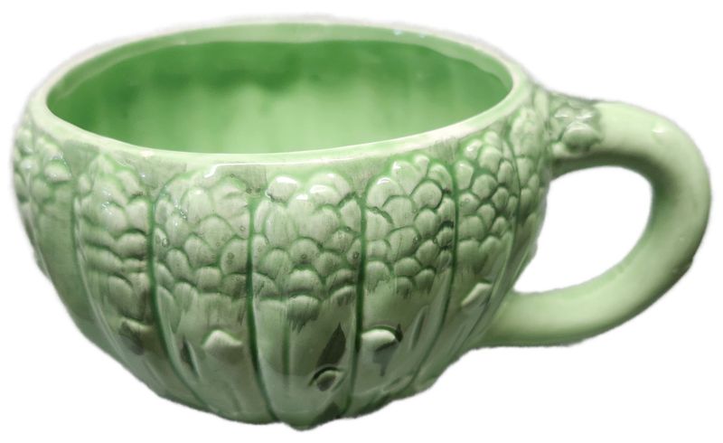 CERAMIC POT 5&quot; - GREEN MUG