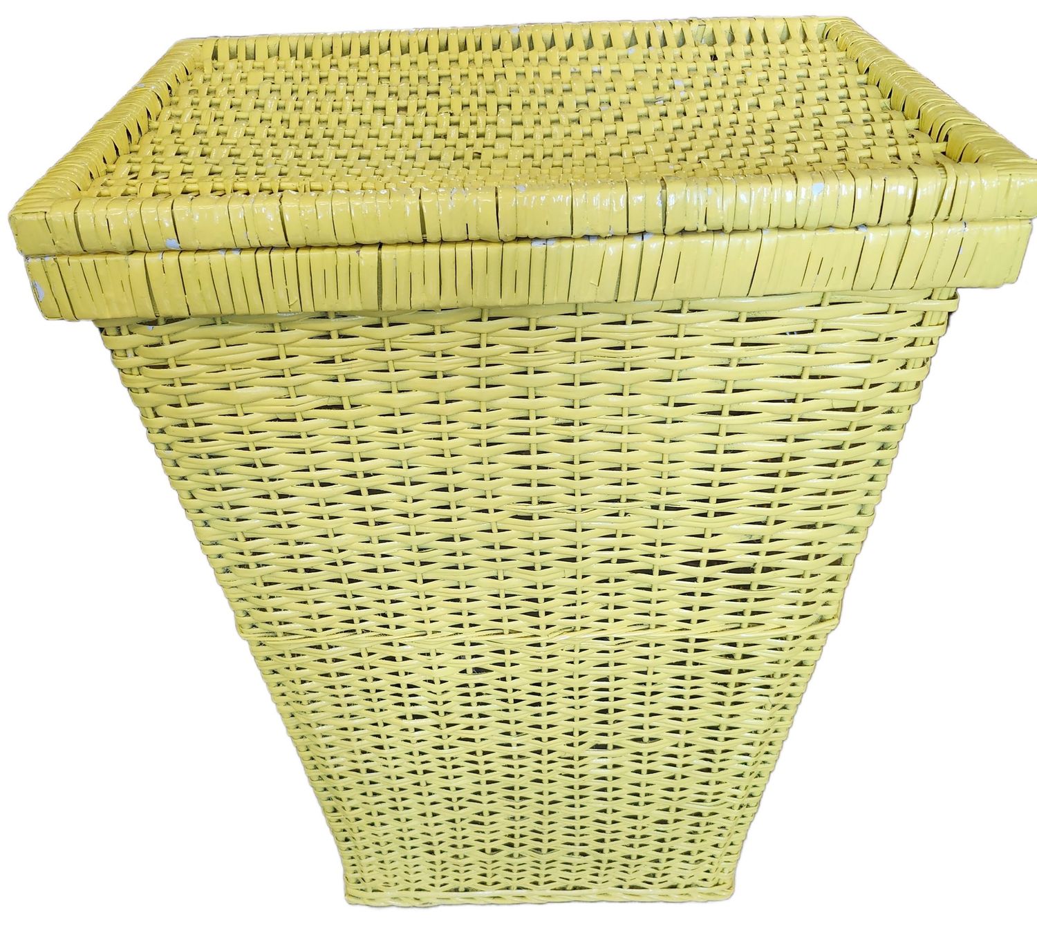 BASKET 20X27&quot; - YELLOW HAMPER
