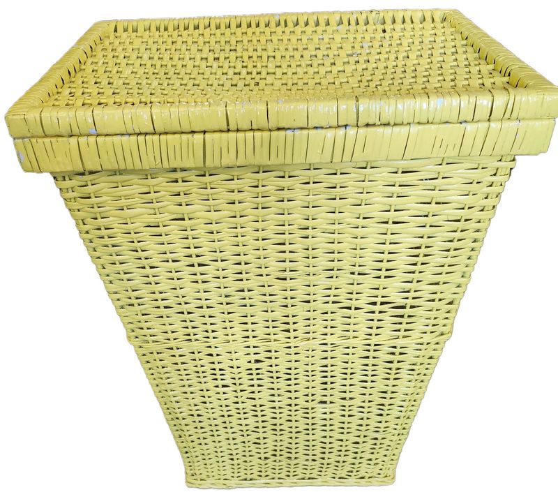BASKET 20X27&quot; - YELLOW HAMPER