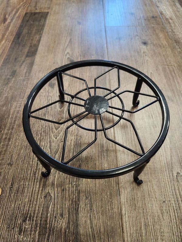 METAL PLANT STAND - BLK 3.5&quot;