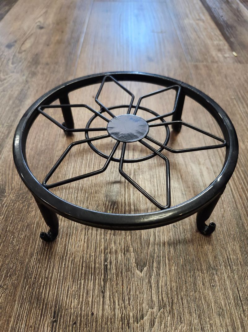 METAL PLANT STAND - BLK 3&quot;