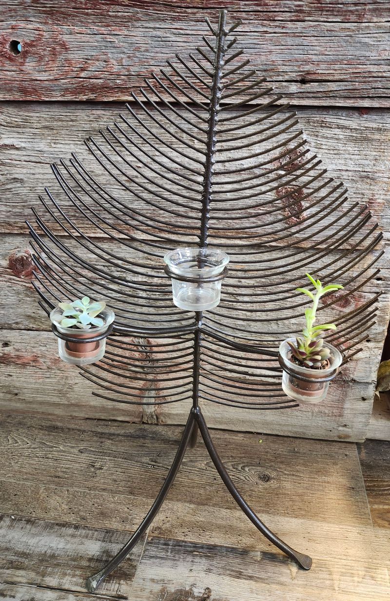 METAL LEAF 24&quot; - 3 POT