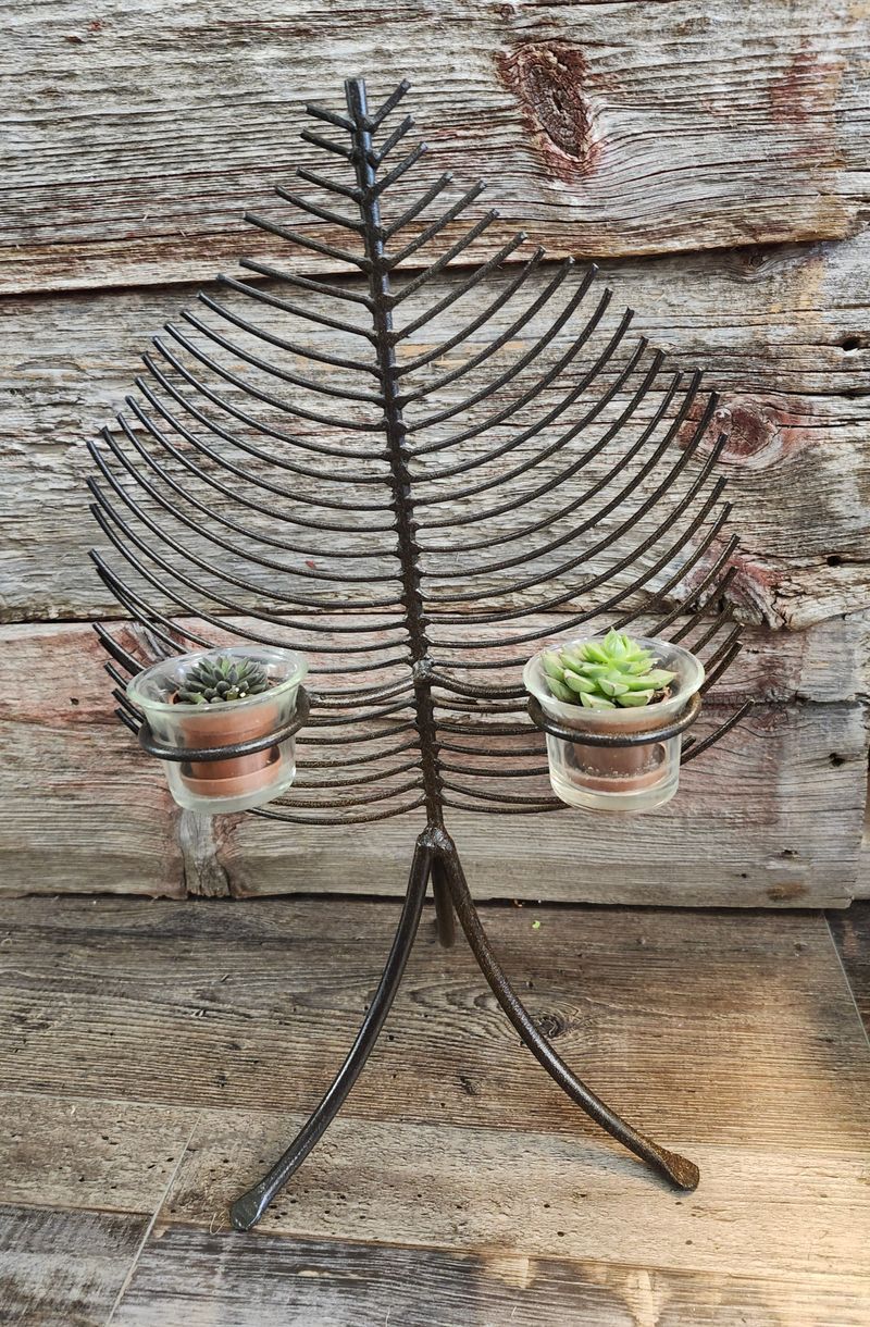 METAL LEAF 16&quot; - 2 POT