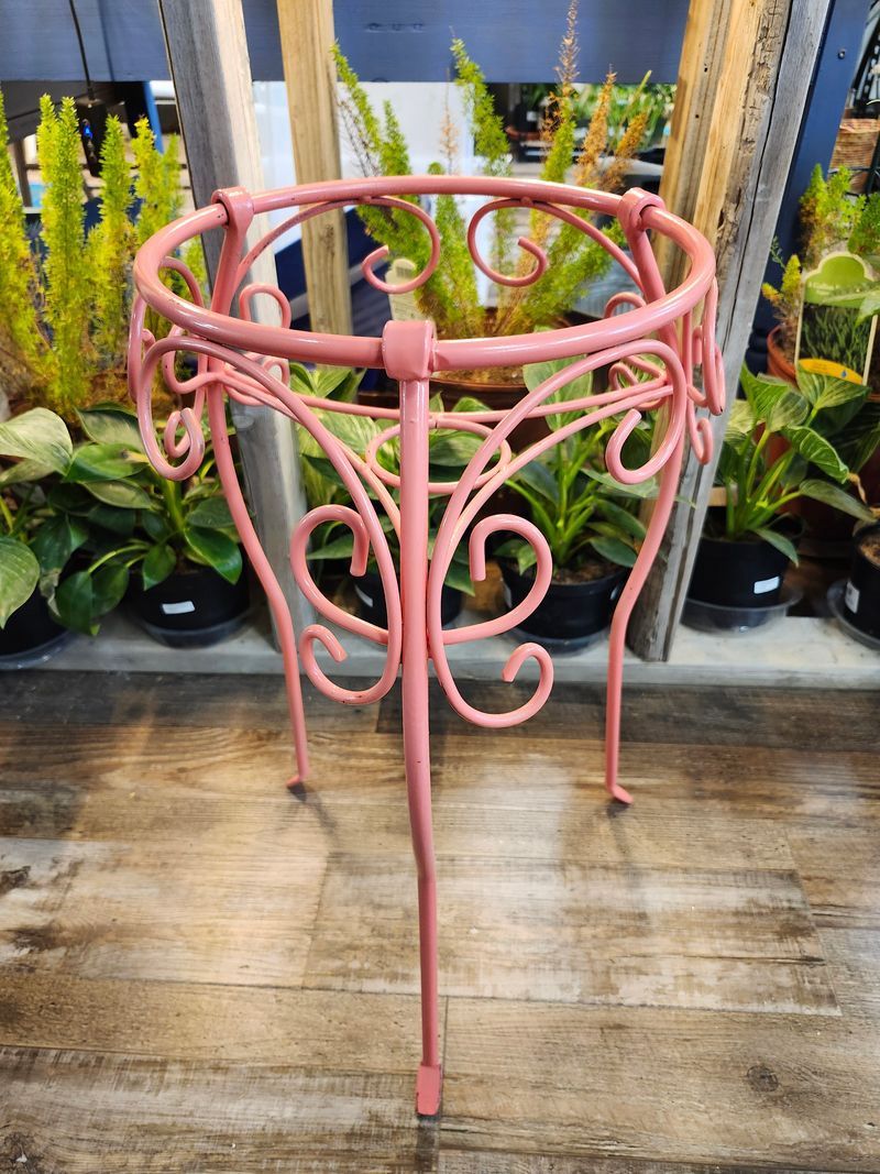 PLANT STAND 22&quot; - CORAL